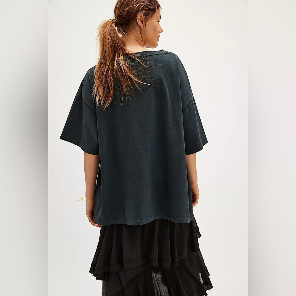 NEW Free People Cowboy Rodeo Onesize Tee - Picture 3 of 14